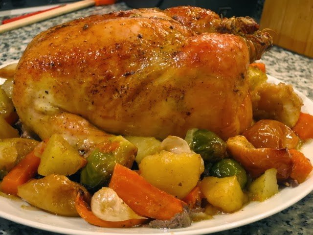 Овощная Курица Рецепт С Фото
