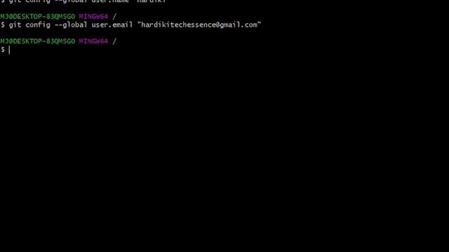 Git tutorial-2 Config our email and username смотреть онлайн