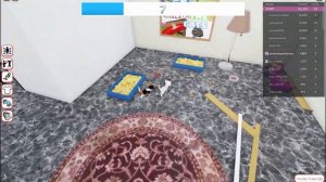 Роблокс но Маленький Кот Проказник разрушил дом в ROBLOX BAD CAT
