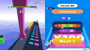 Satisfying Mobile Games 2023 - Stack Colors, Canvas Run, Going Balls, Giant Rush, Tall Man Run...