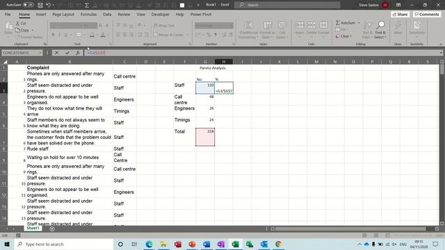This video explains how to do pareto analysis in Microsoft Excel. смотреть онлайн