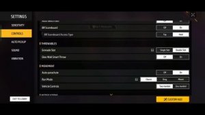 FREE FIRE CONTROL SETTING | CONTROL SETTING FREE FIRE | BEST CONTROL SETTING FOR FREE FIRE |