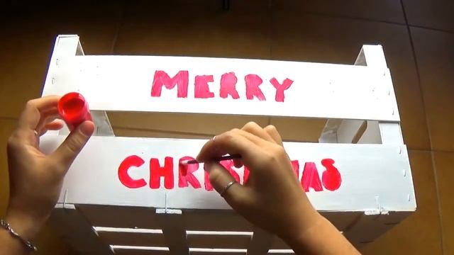 RECICLA caja de frutas - DECORACION NAVIDEÑA DIY смотреть онлайн