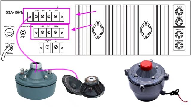 Ahuja ssa-100m full review| full connection driver units ahuja смотреть онлайн