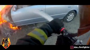 Тушение пожара глазами пожарного. Трейлер №2 инстаграм паблика о работе пожарных со всего мира.