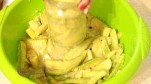 Консервированные кабачки с хреном!. Остренькие, хрустящие, очень вкусные!