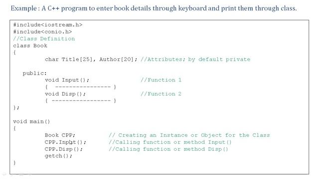 Objects and Classes, Constructor and Destructor. смотреть онлайн