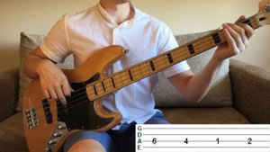 ATTENTION - Charlie Puth | BASS COVER WITH TAB |
