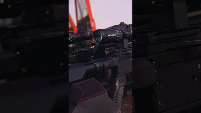 PCP винтовка Storm Minigun и оптические прицелы Vector Optics