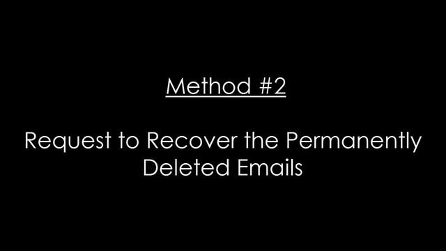How To Retrieve Deleted Emails From Gmail