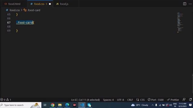 Responsive Food/Restaurant Website Using HTML CSS and JavaScript | Food Website Using HTML and CSS