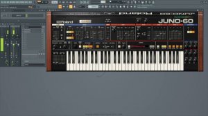 Testing Roland Clound Juno-60 VST