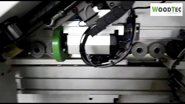 Кромкооблицовочный станок WoodTec EdgeMatic 600 PRO | КАК ПРОИСХОДИТ НАНЕСЕНИЕ КРОМКИ