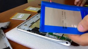 Замена аккумуляторной батареи на планшете Supra M127G