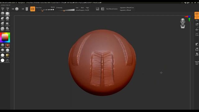 обзор zbrush core mini, как  сделать свою первую модель бесплатно!!!