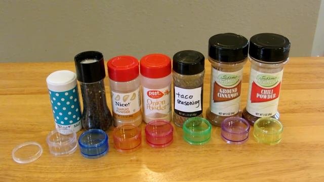 Spice Kit for Camping Organize Spices Seasonings With Dollar Tree Pill Organizer