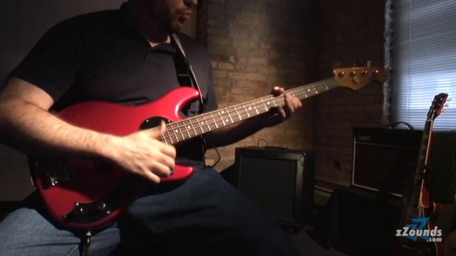 Fender Modern Player Dimension Electric Bass Demo смотреть онлайн