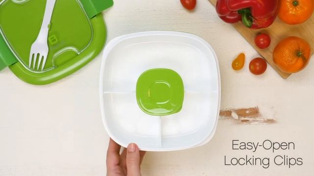 Bentgo®️ Salad Container - A Stackable Bento-Inspired Salad Container | Bentgo®️ смотреть онлайн
