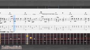 Rammstein-Mutter Easy Fingerstyle Guitar Tutorial Tabs