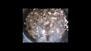 Котлеты Сугробы с лесными грибами под сыром