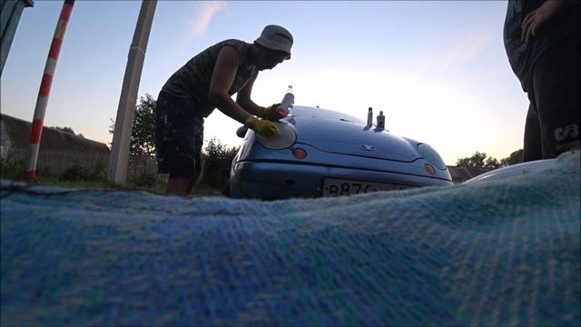 Полировка фар на Daewoo matiz / мутные фары стали новыми */ влоги смотреть онлайн
