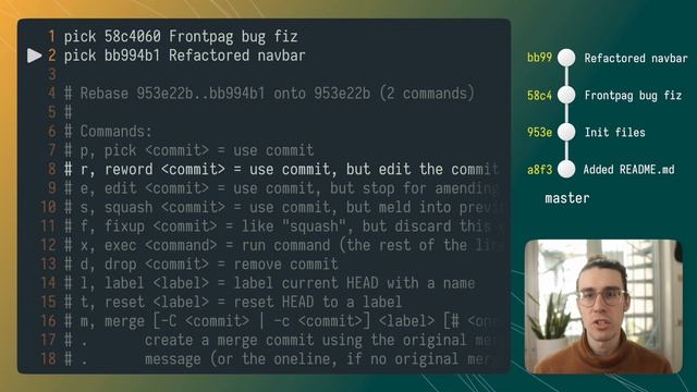 Change Git Commit Messages Tutorial смотреть онлайн
