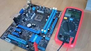 Диагностика материнской платы ASUS P8B75-M LX
