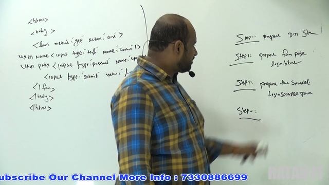 ADV JAVA Tutorial || video-6 || Servlets || Application Flow Of Execution || By Ratan sir смотреть онлайн