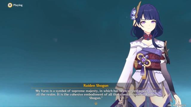 Miyuki Sawashiro { みゆき 沢城} is The voice Actor An Anime Character  (Raiden Shogun = GI Acheron = HSR