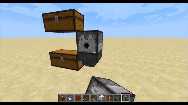 Как сделать помпу в майнкрафте(водяной насос) смотреть онлайн