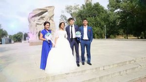 Ихтияр и Сабина ЗАГс. Узбекская свадьба