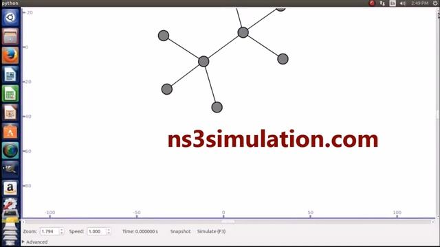 DDOS ATTACK using NS3 simulation