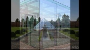 Дома из стекла, стеклянные беседки и бассейны