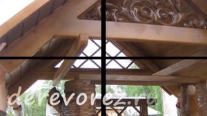 Колодезный домик - порядок сборки