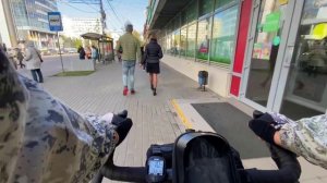 Велопрогулка по городу. Фэтбайк.