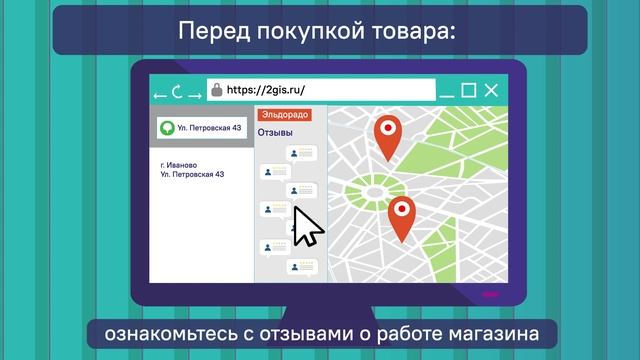 Покупки товаров и услуг в интернет - магазинах