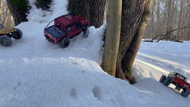 Новогодняя покатушка! RC crawler трофи в Измайлово 2.01.2023 часть 1 смотреть онлайн