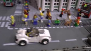 Музей ЛЕГО Зима в LEGO городе GameBrick. Winter in LEGO CITY