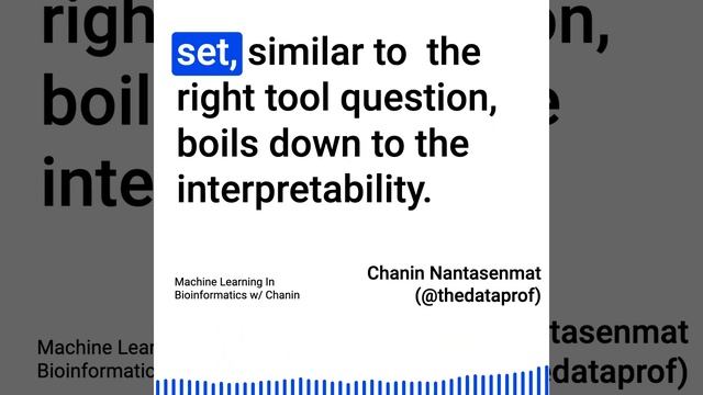 Chanin: ML & Data Science in Bioinformatics & Biology смотреть онлайн