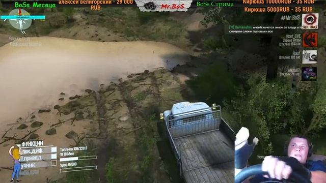 Лучшая карта 2019 года ?«Долгая вахта 2 х 2 км» SPINTIRES MUDRUNNER 2 камеры смотреть онлайн