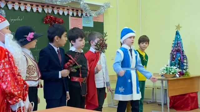 2 Д класс - спектакль "12 месяцев" смотреть онлайн