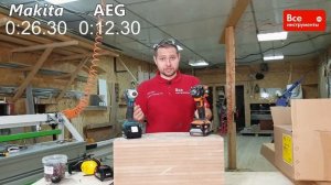 Сравнение ударных (impact) шуруповертов. AEG VS Makita