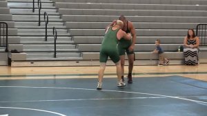 Jeremie Cook vs. Levi Duyn 2015 Alumni Green & White Match