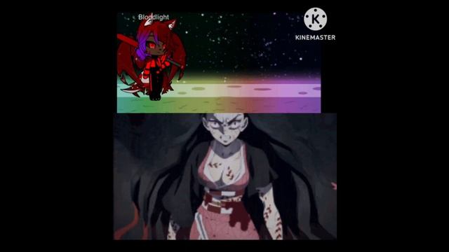 Nezuko vs Bloodlight gif смотреть онлайн