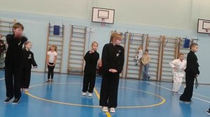 Открытый урок ушу в Митино школа № 1190