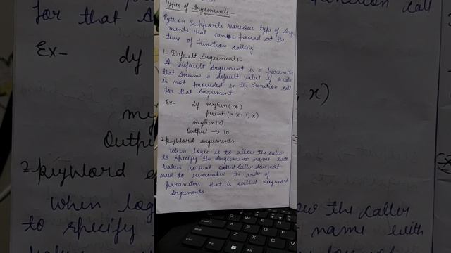 Introduction of python arguments(1.default argument)#coding #pythonprogramming #python #function#G&