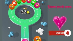 Ball Traffic 2048 - walkthrough gameplay #gameparkarea #2048 #2048game #ballmerge2048