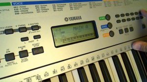 YAMAHA YPT-255 (sound and styles demonstration) HiQ sound