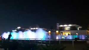 поющие фонтаны около отеля Морской берег, п.г.т. Сириус, Адлер