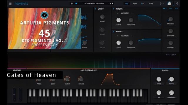 ARTURIA - DTC Pigments 5 Vol.1 Preset Demo смотреть онлайн